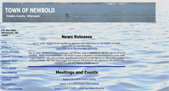 Desktop Screenshot of newboldtown.com
